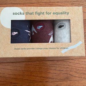 Conscious step fight for equality gift set socks